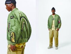 A Bathing Ape×Alpha Industries 大放异彩